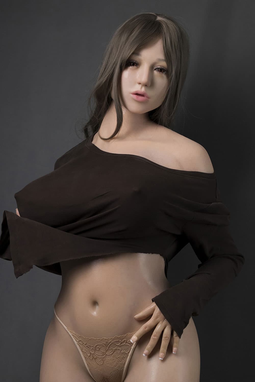 170cm/5ft7 I-cup Silicone/Hyper Realistic Silicone Sex Doll - Molly
