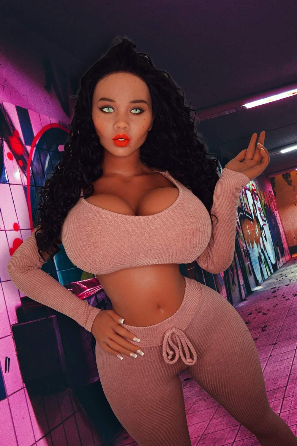 153cm/5ft N-cup TPE Sex Doll - Palmira