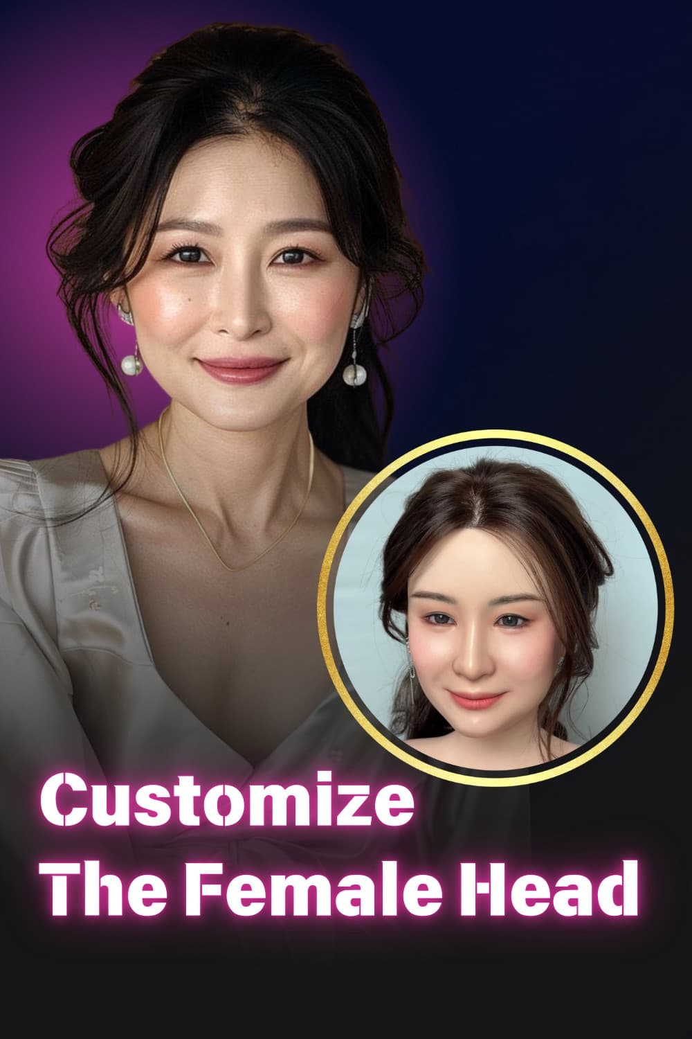 Custom Full Silicone Female Doll
