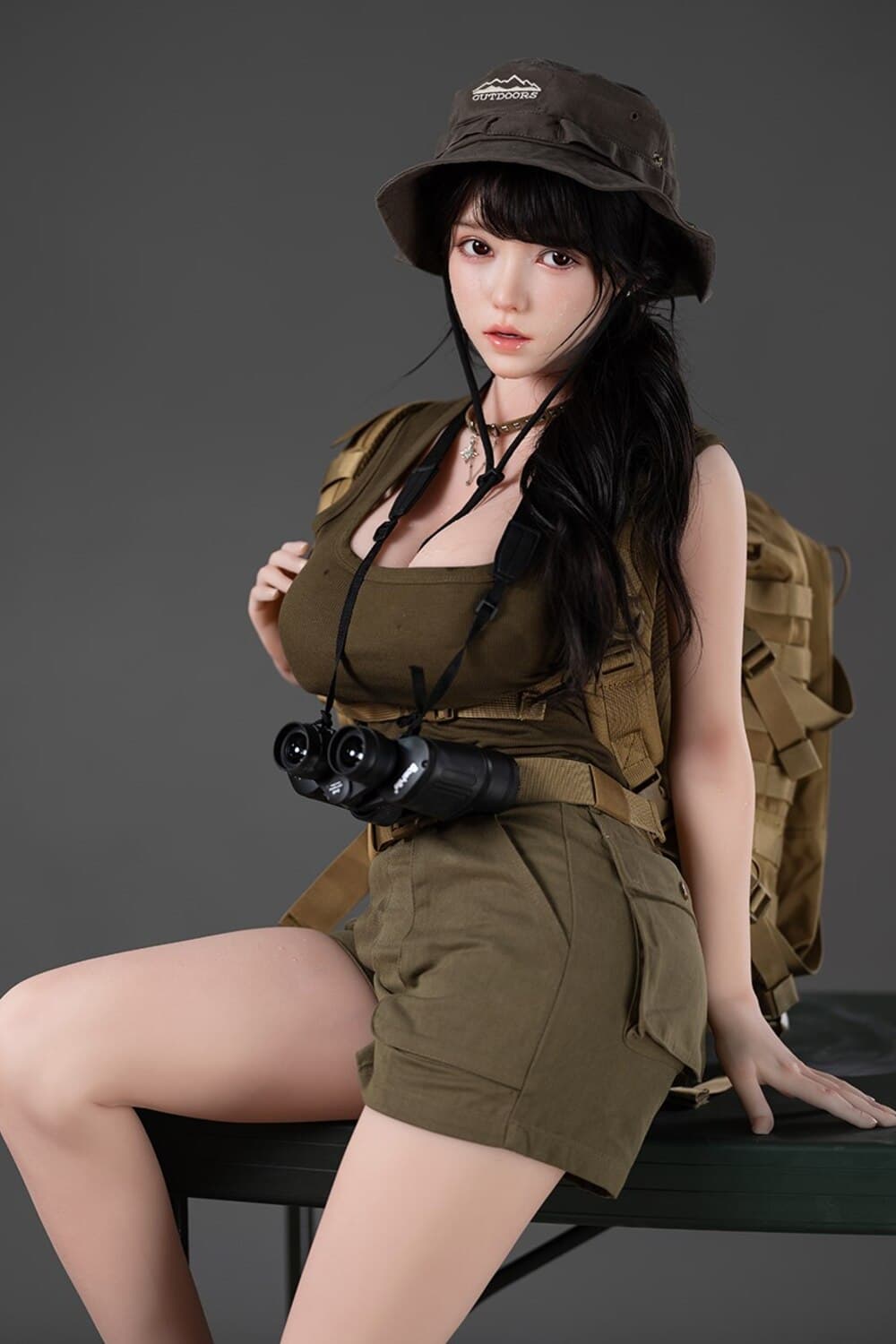 160cm/5ft3 F-cup Silicone Head Sex Doll - Irma
